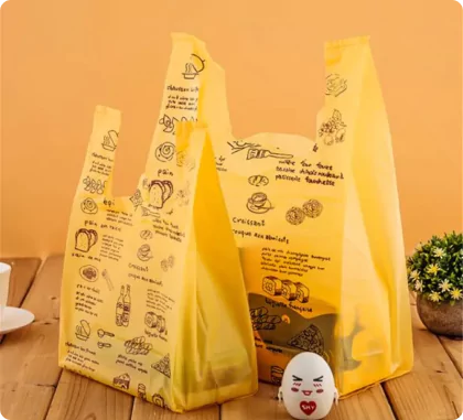 Nonwoven T-shirt Bags
               